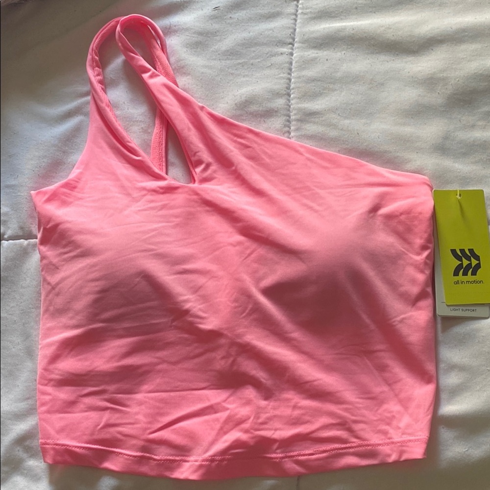 All in Motion Pink Crop Top